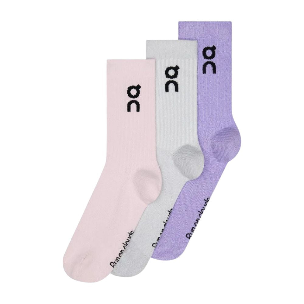 ON Cloud Logo High Socks (3 Pairs)