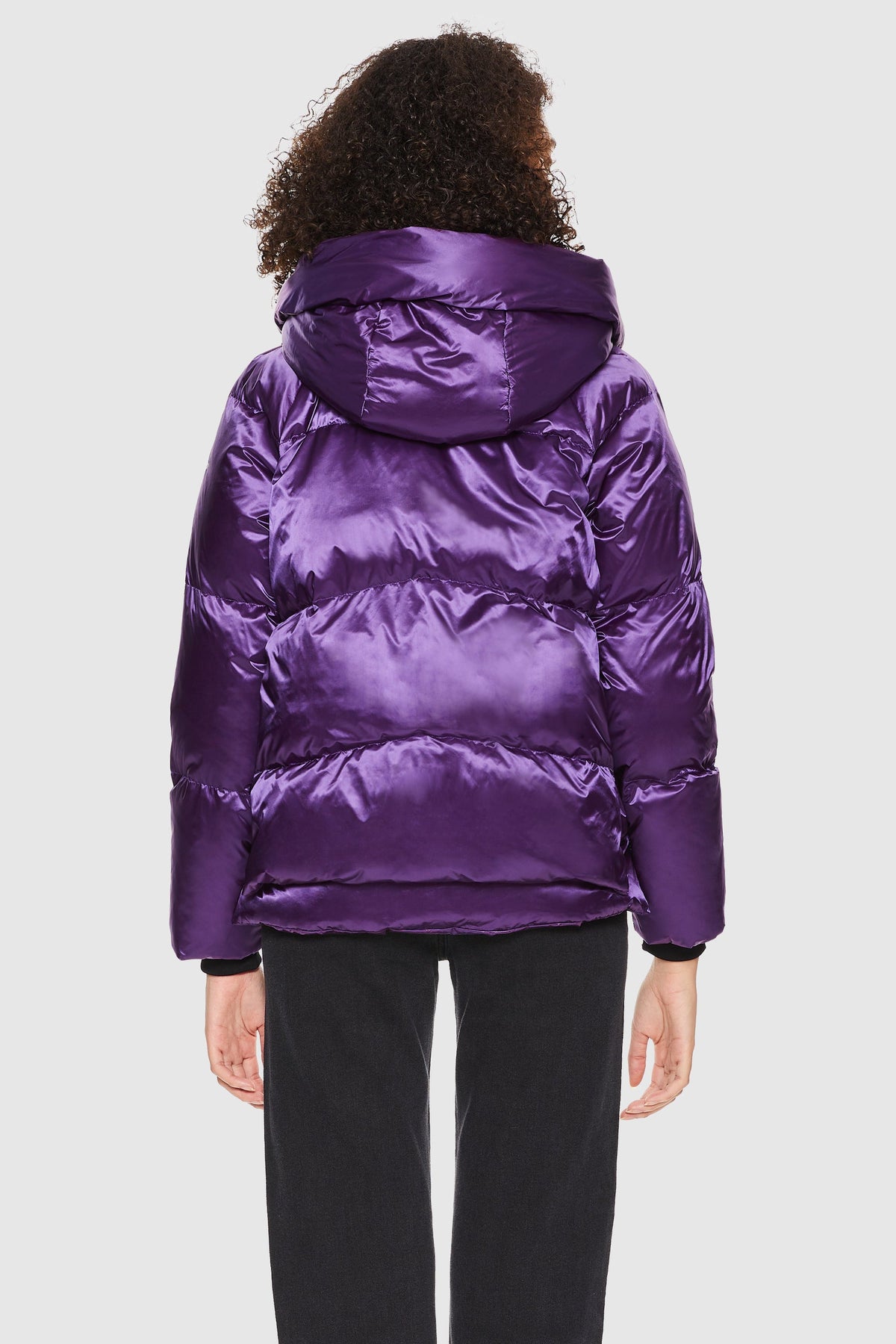 092 Universe® Cropped Crome Down Jacket