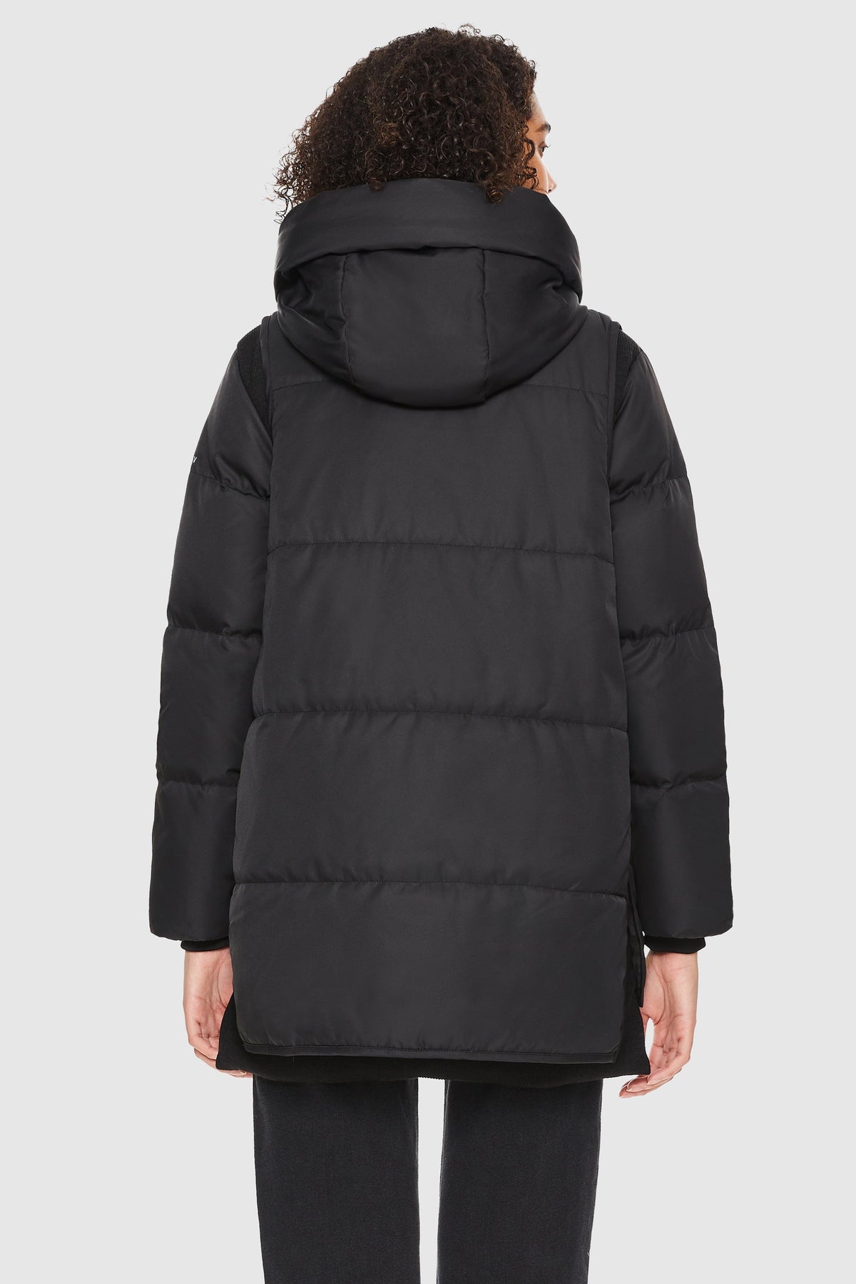 092 Universe® Thickened Puffer Down Jacket with Detachable Vest