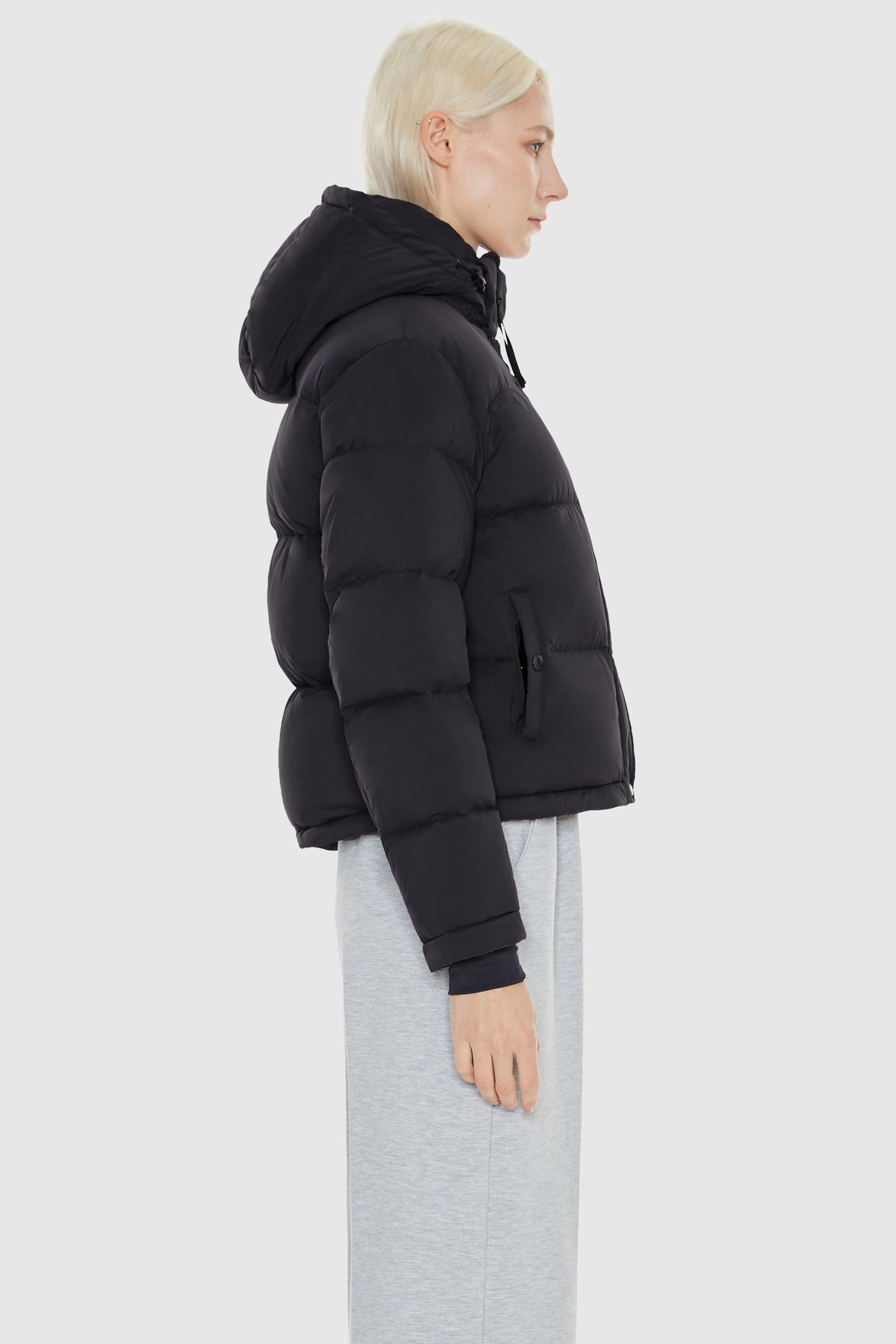 Puff-O® Cropped Down Puffer Jacket