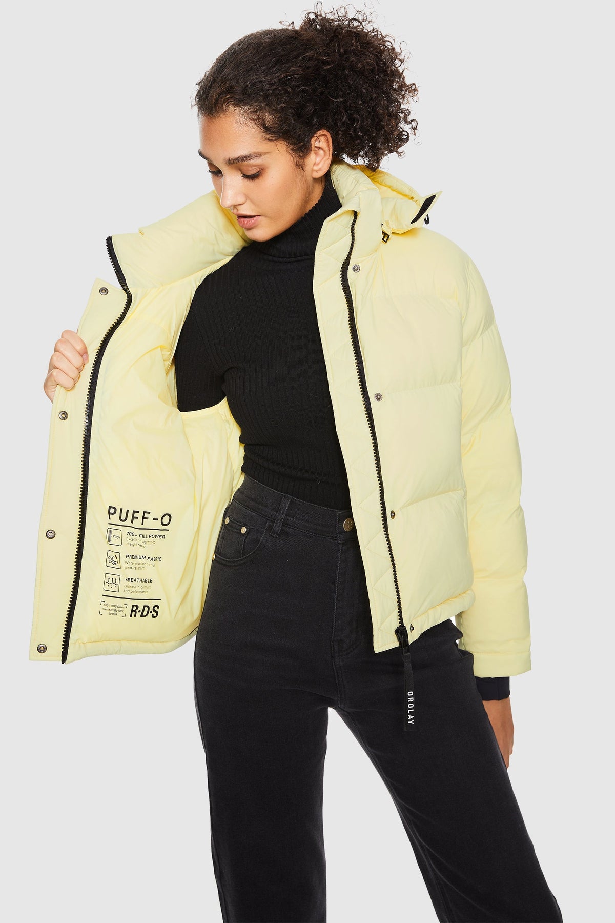 Puff-O® Cropped Down Puffer Jacket