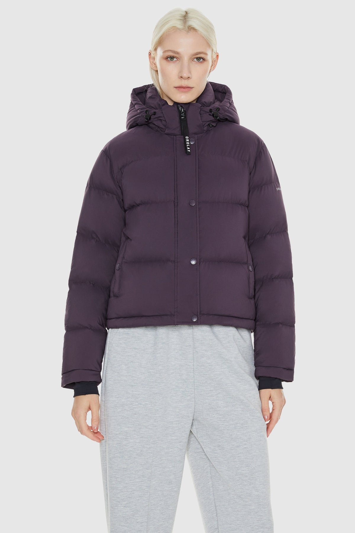 Puff-O® Cropped Down Puffer Jacket