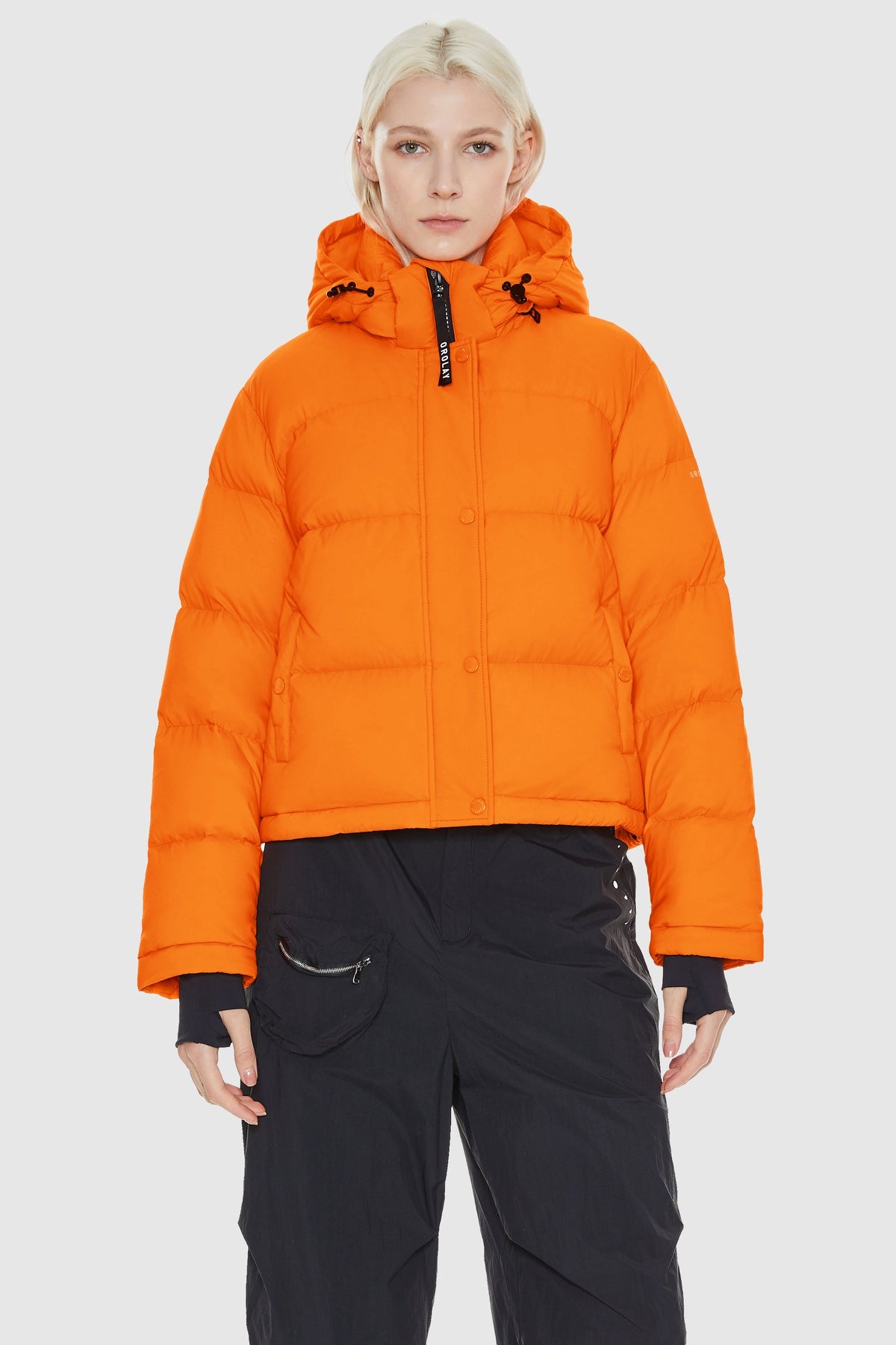 Puff-O® Cropped Down Puffer Jacket
