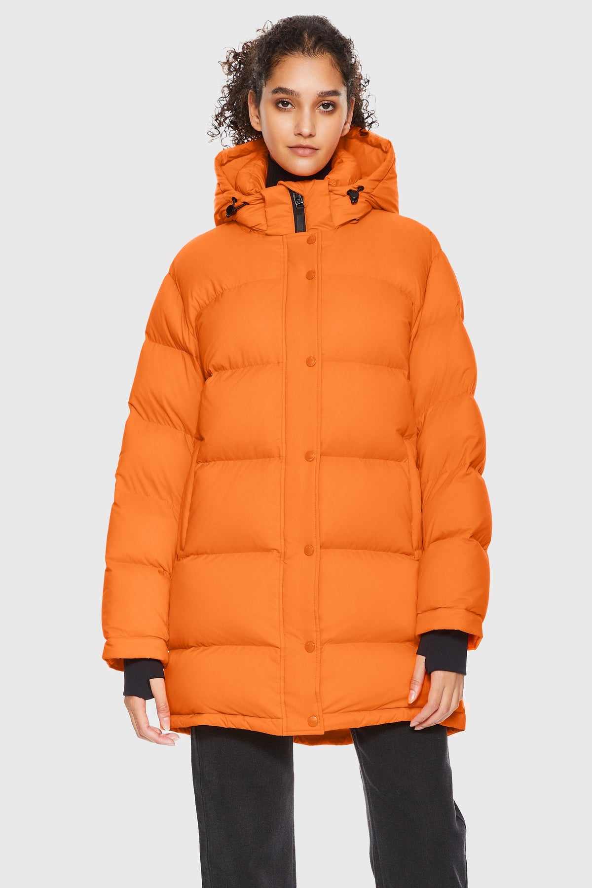 Puff-O® Hip-Length Down Puffer Jacket
