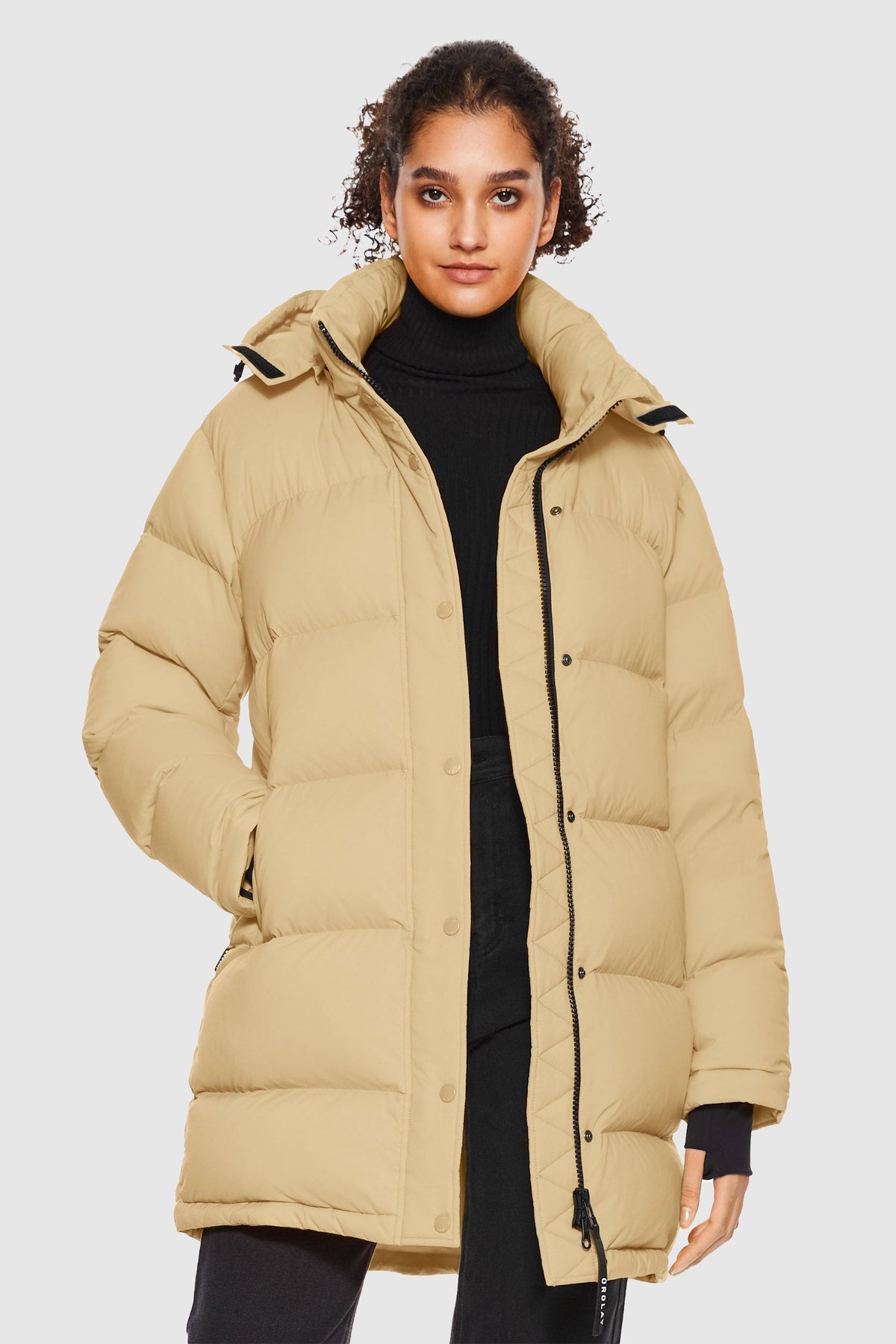 Puff-O® Hip-Length Down Puffer Jacket