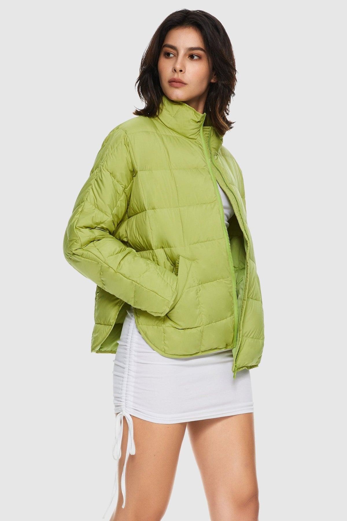 Oversized Lightweight Insulated Down Puffer Jacket