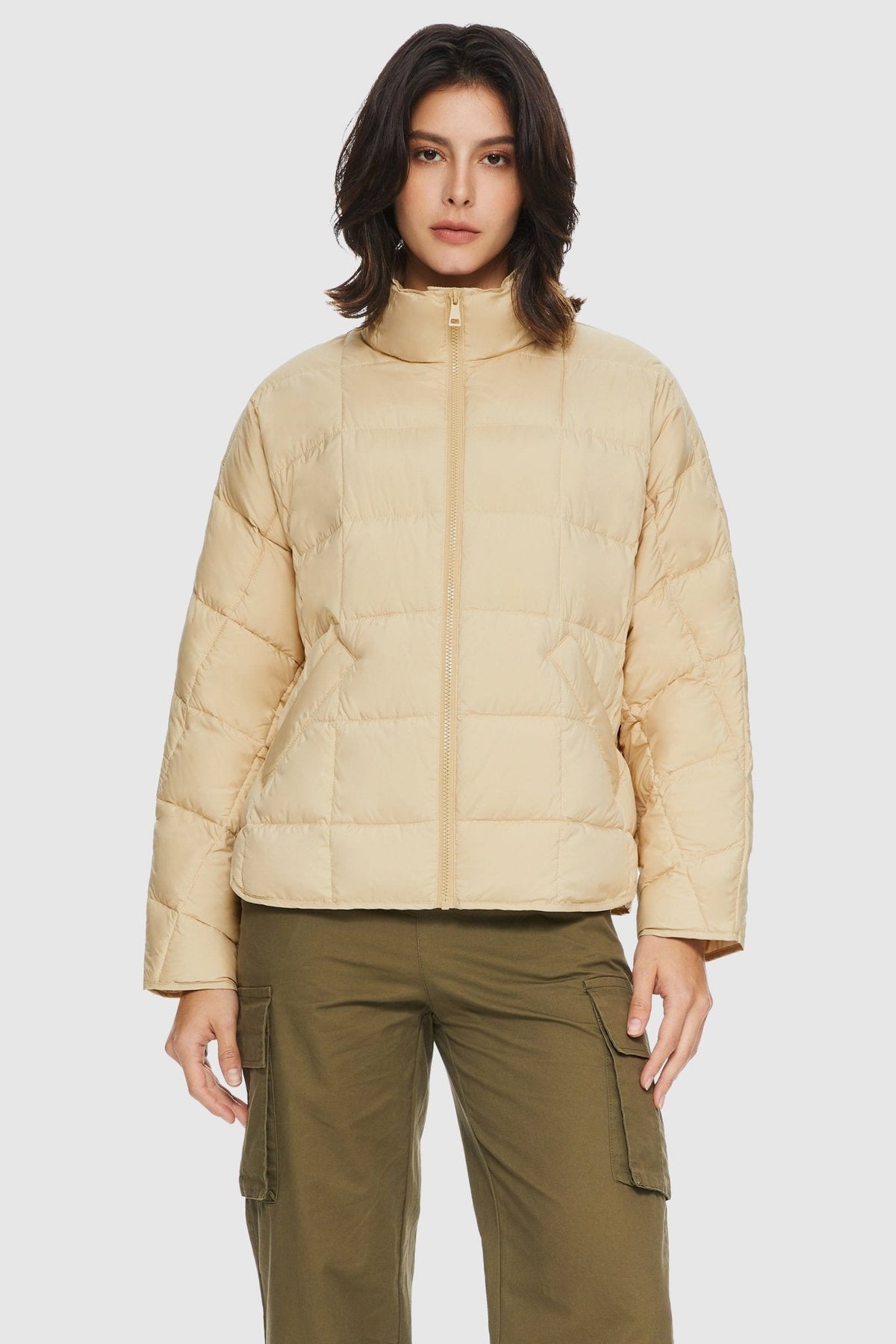 Oversized Lightweight Insulated Down Puffer Jacket