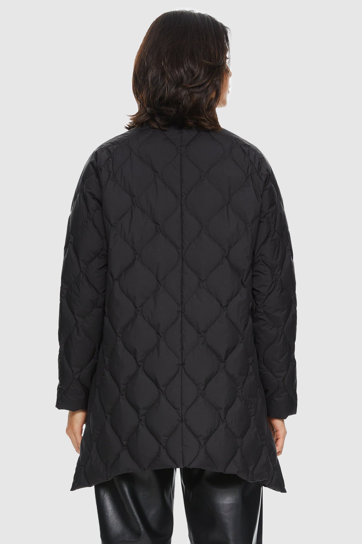 Oversized Quilted Lightweight Down Puffer Jacket