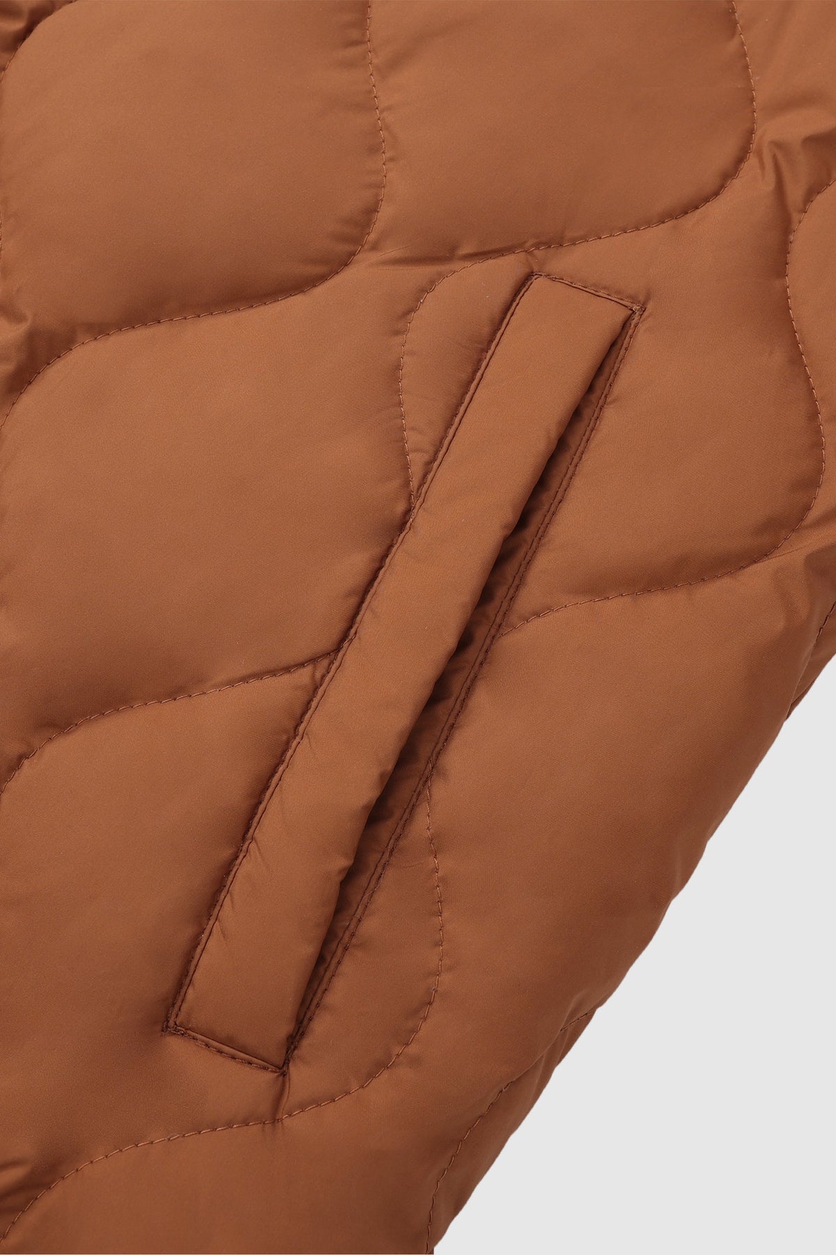 Oversized Quilted Lightweight Down Puffer Jacket