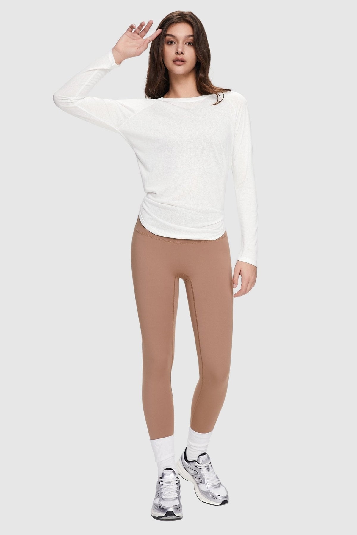 Workout Long Sleeve Tops Lightweight - UV Protection