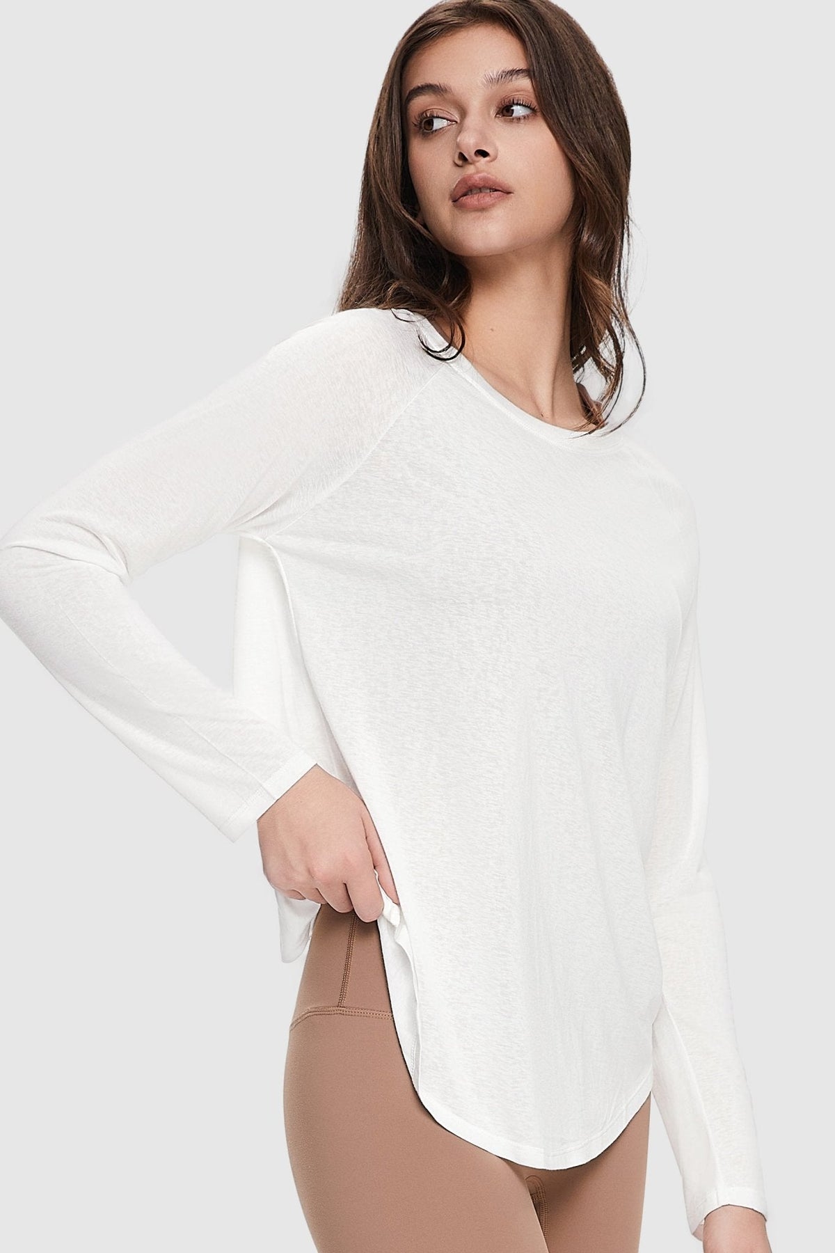 Workout Long Sleeve Tops Lightweight - UV Protection