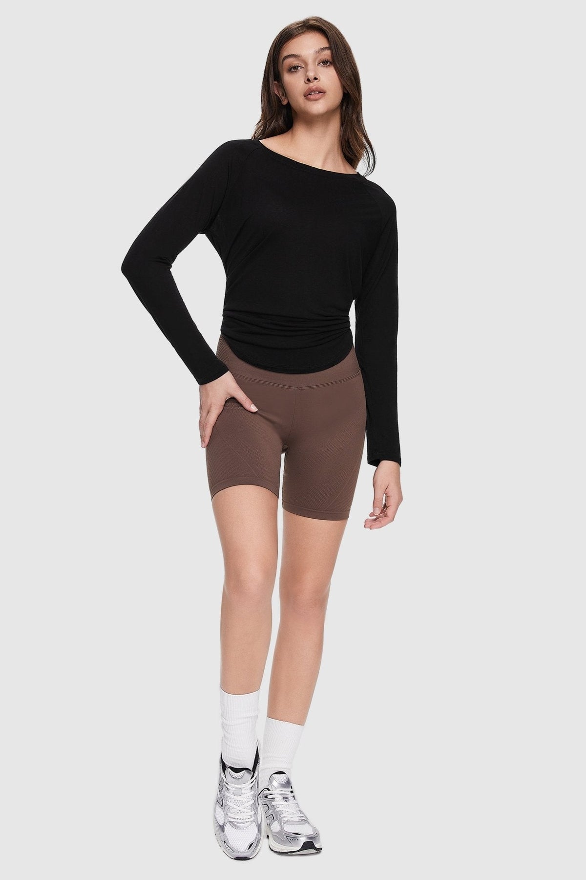 Workout Long Sleeve Tops Lightweight - UV Protection
