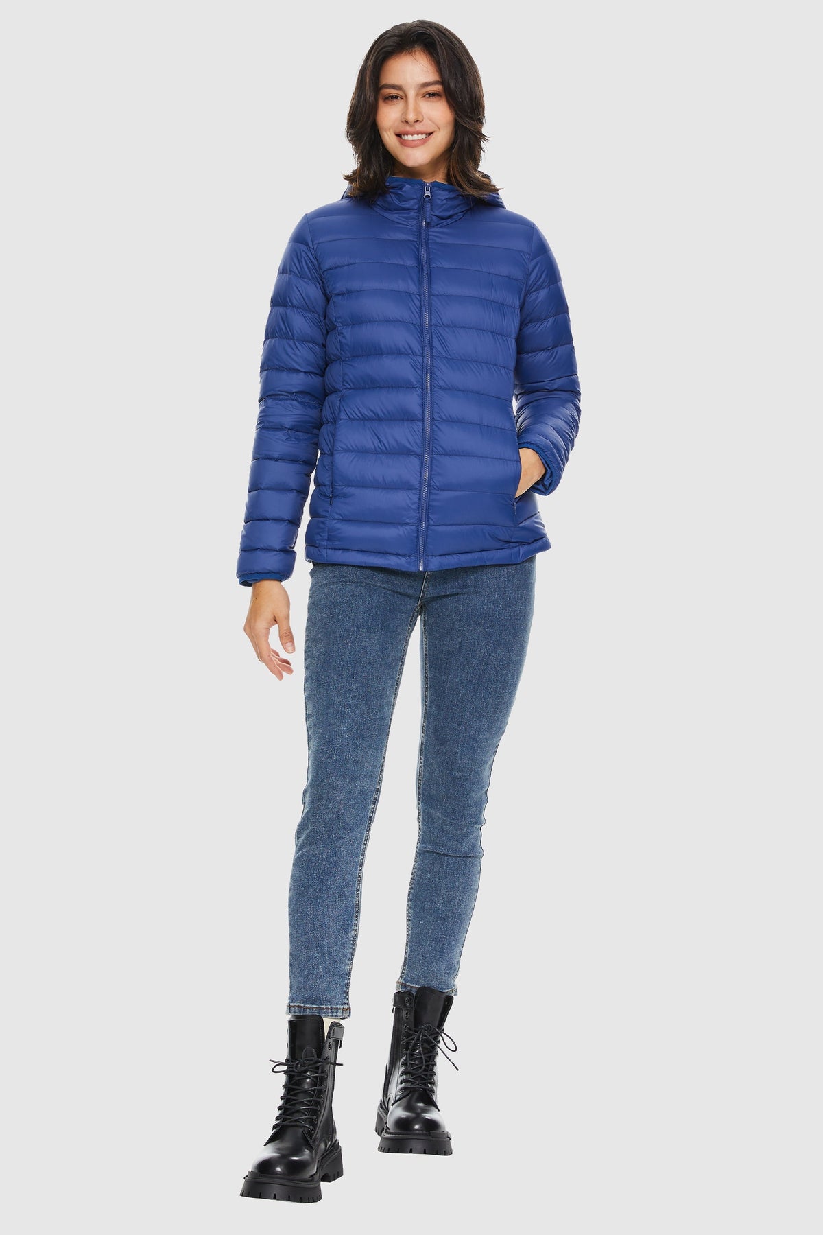 Lightweight Packable Down Jacket with hood