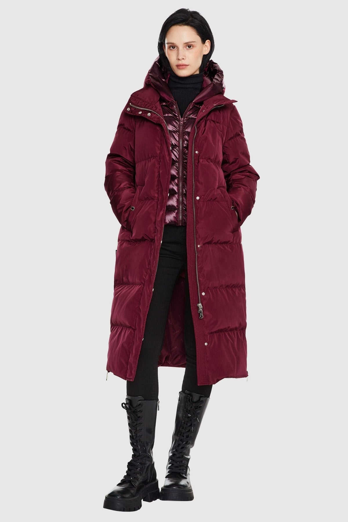 Long Maxi Puffer Thickened Down Jacket