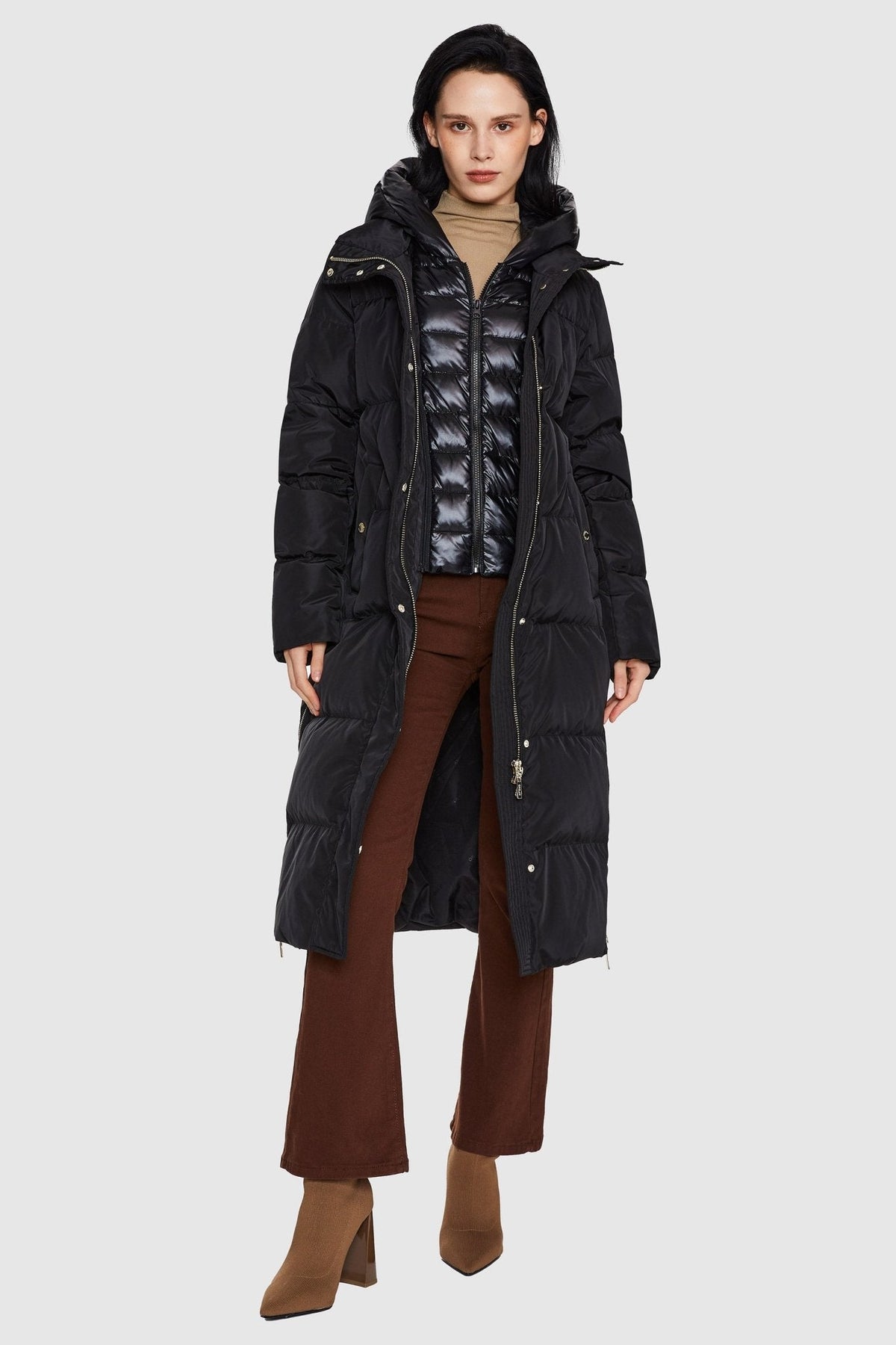 Long Maxi Puffer Thickened Down Jacket