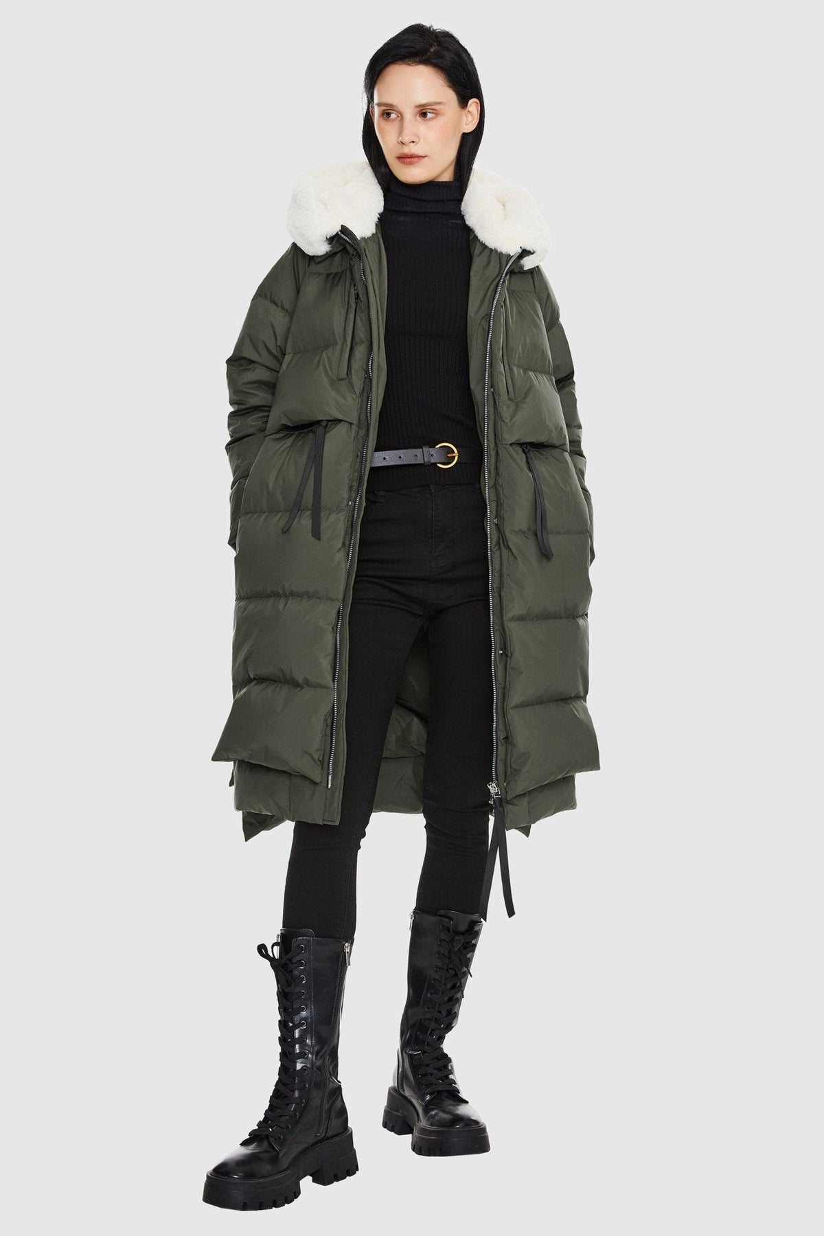 092 Universe® Long Winter Down Puffer Jacket