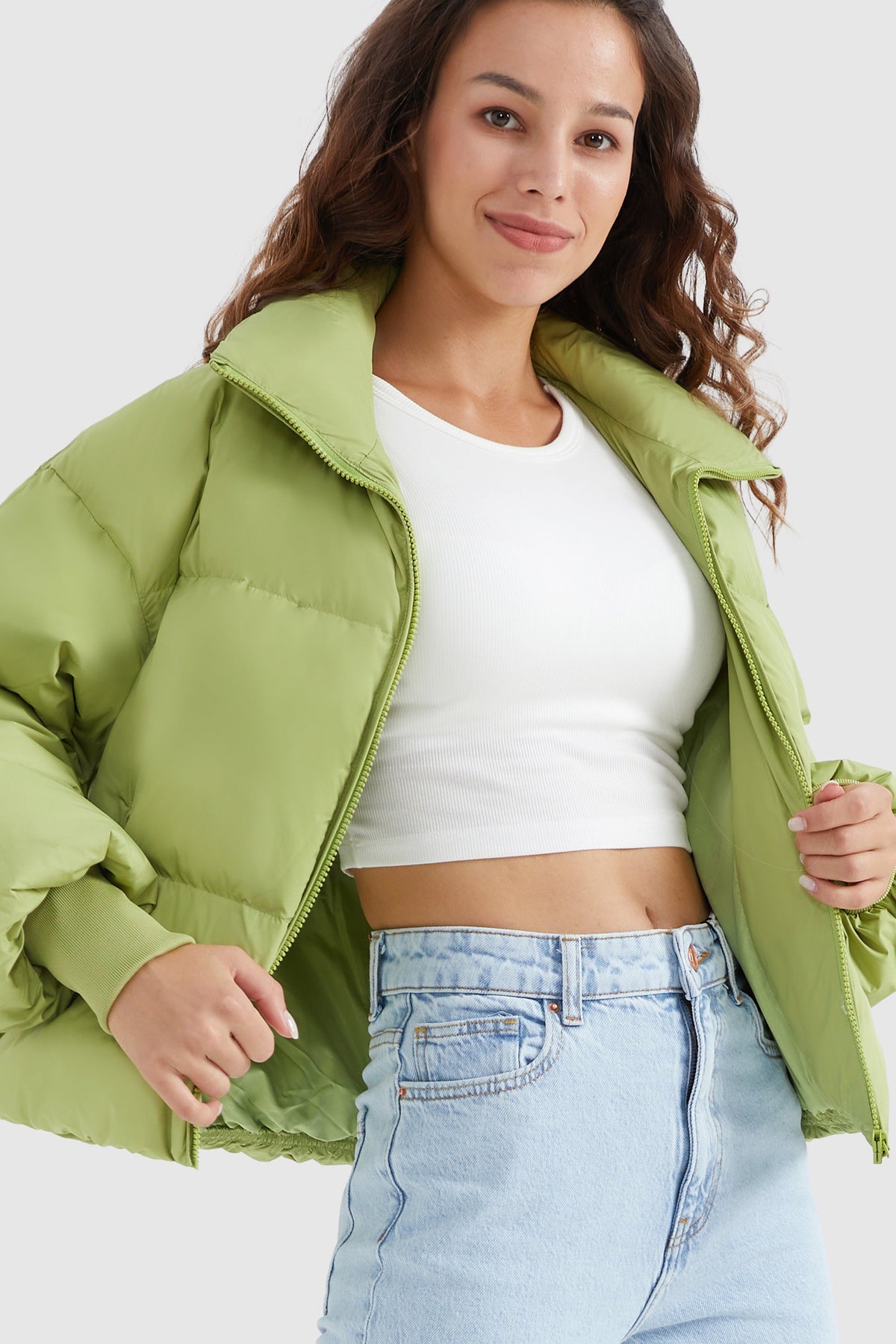 Classics Short Oversized Down Puffer Jacket