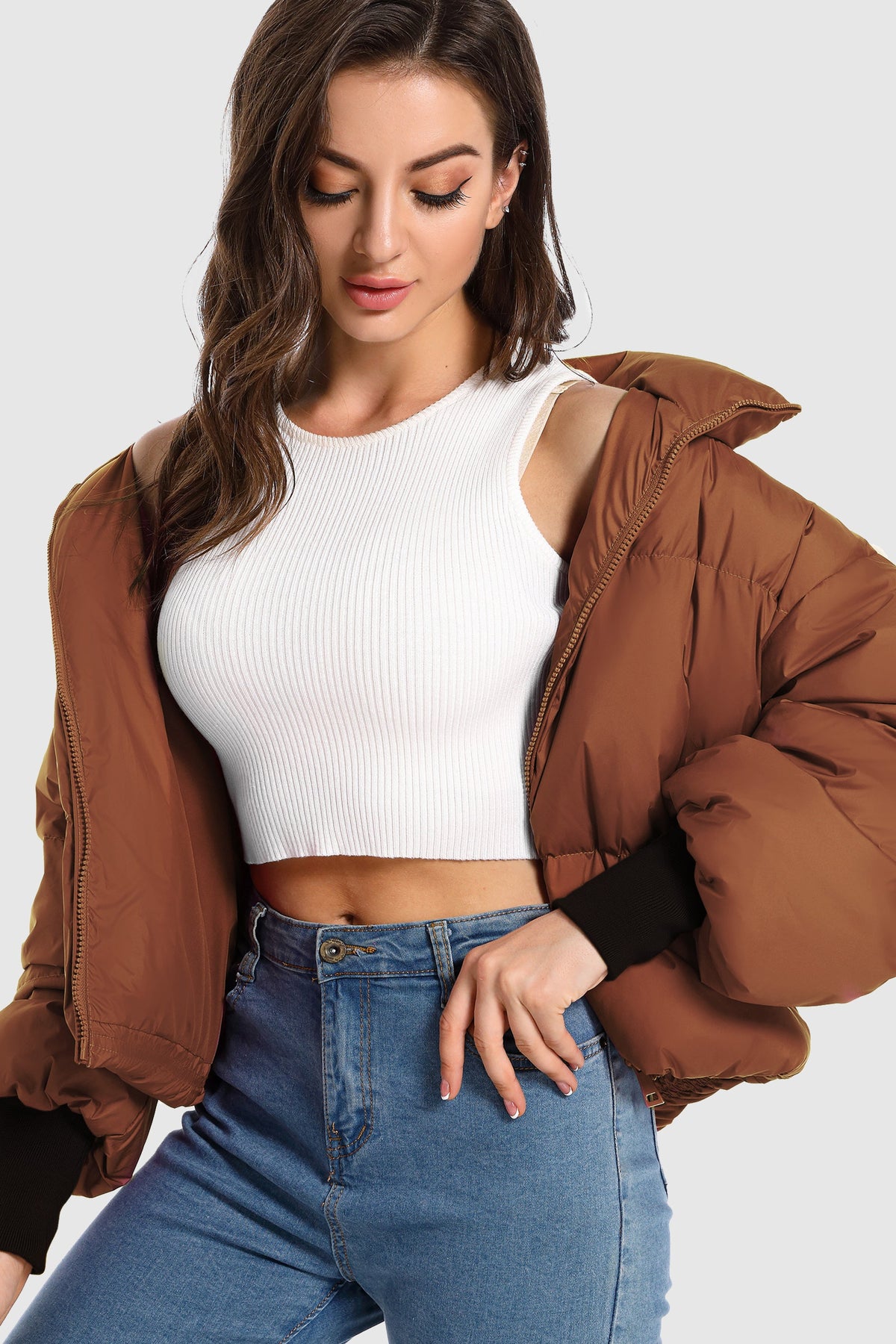 Classics Short Oversized Down Puffer Jacket