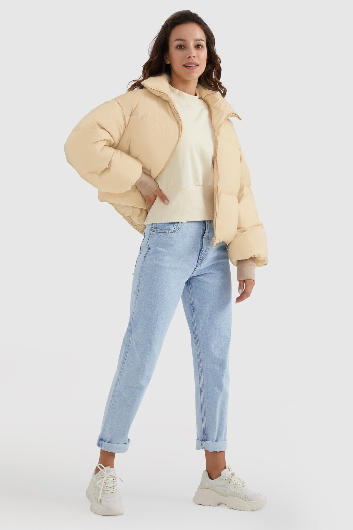 Classics Short Oversized Down Puffer Jacket