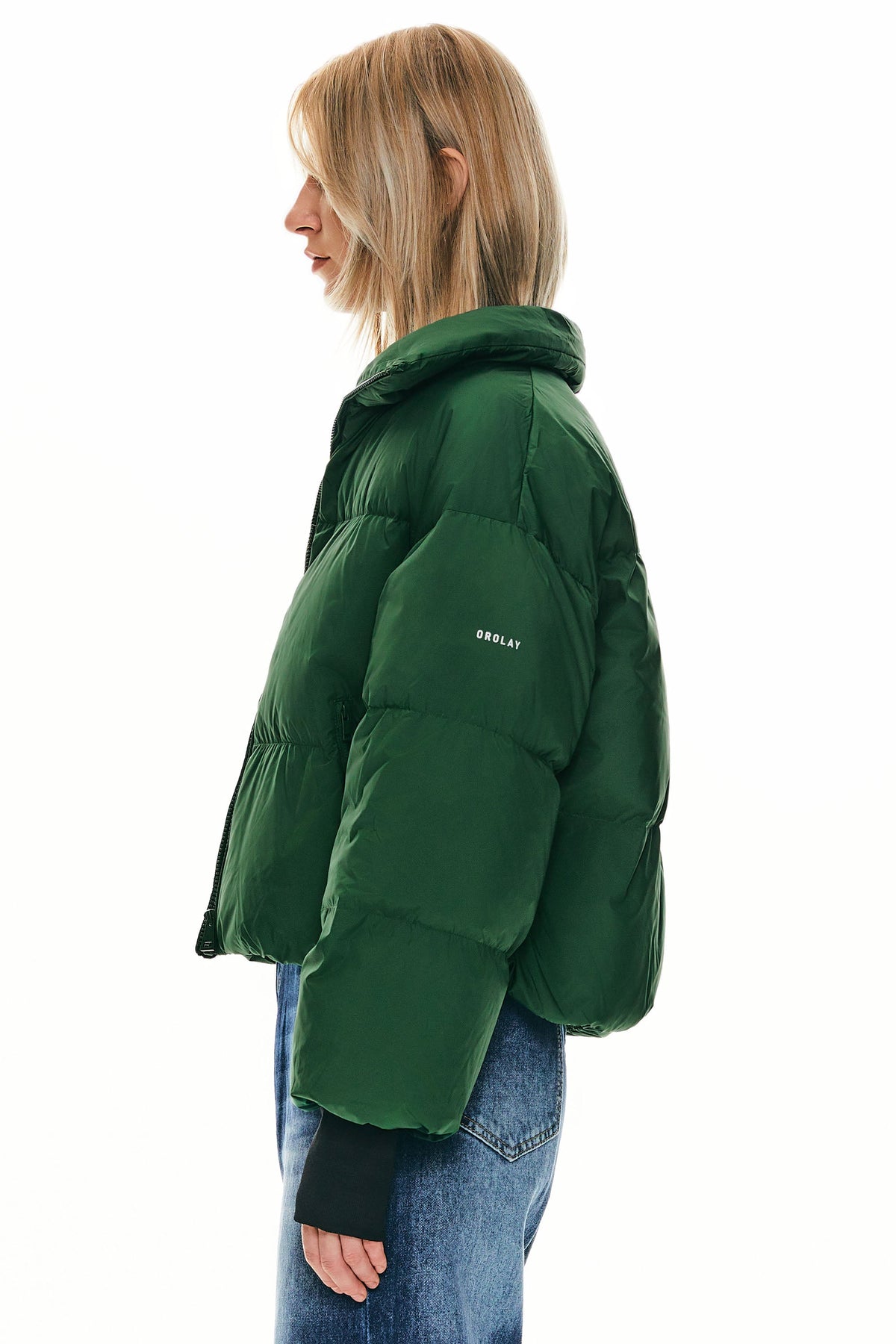 Classics Short Oversized Down Puffer Jacket