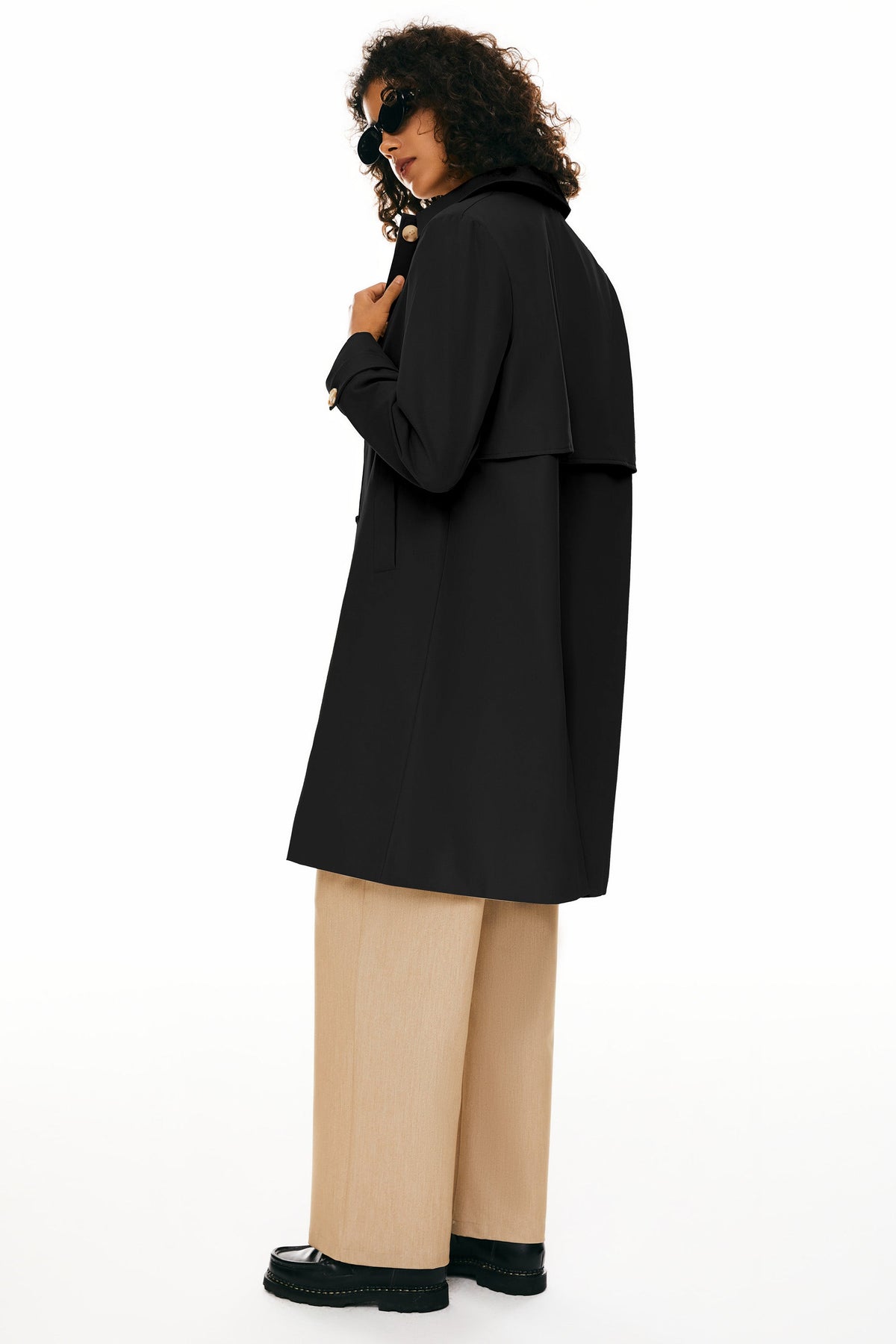 Single-Breasted Trench Coat