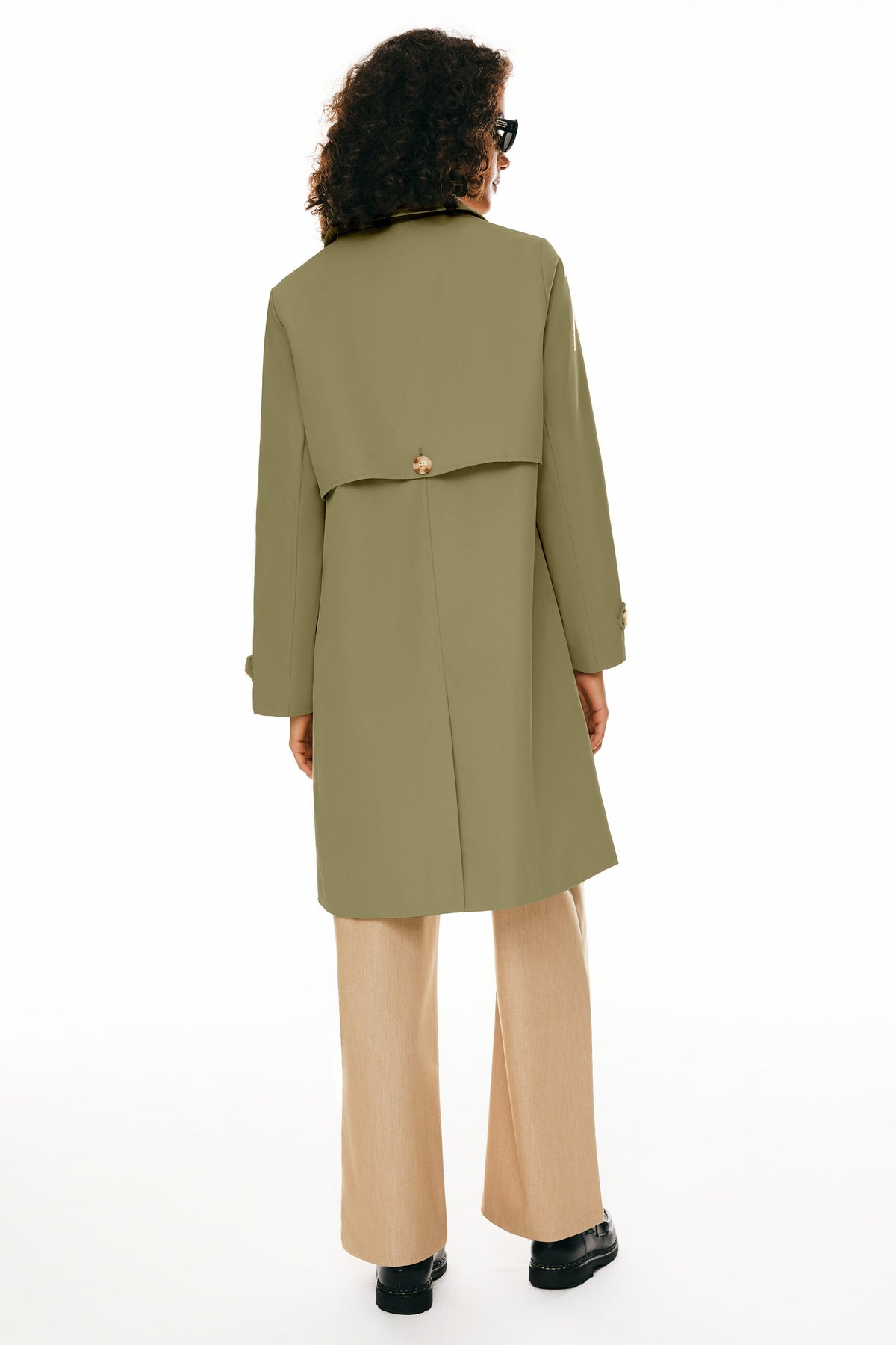 Single-Breasted Trench Coat
