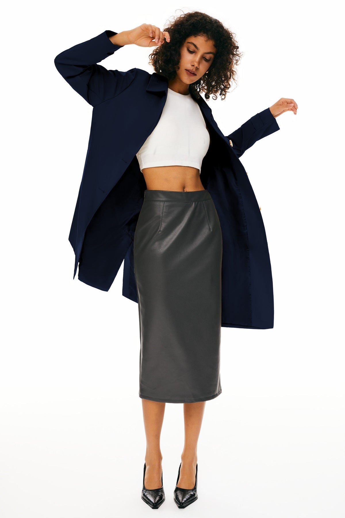 Single-Breasted Trench Coat