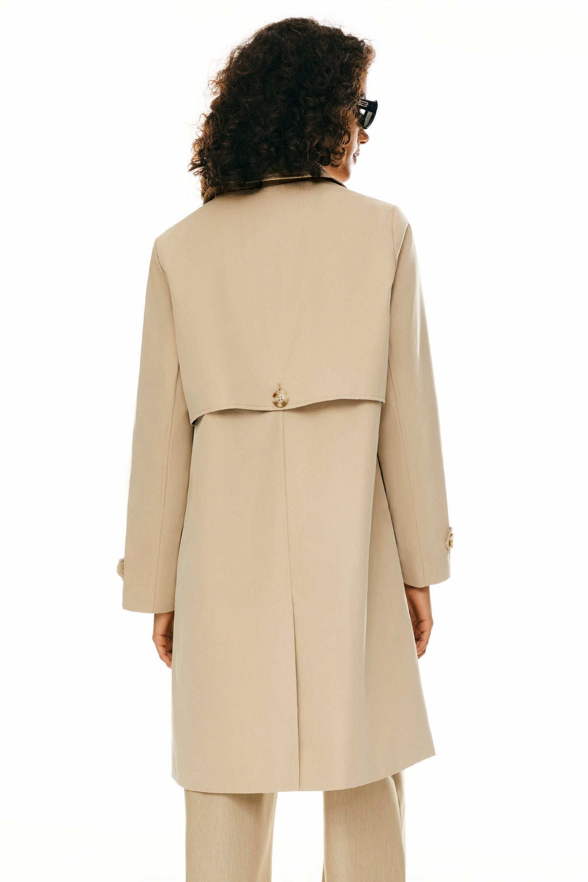 Single-Breasted Trench Coat
