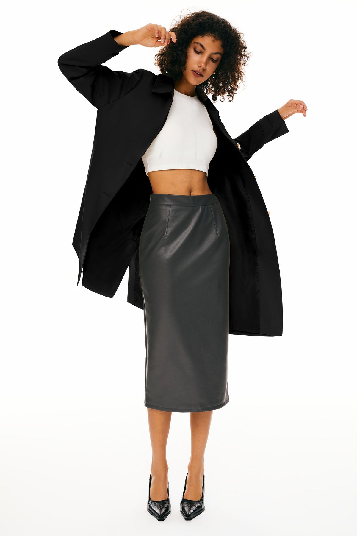 Single-Breasted Trench Coat