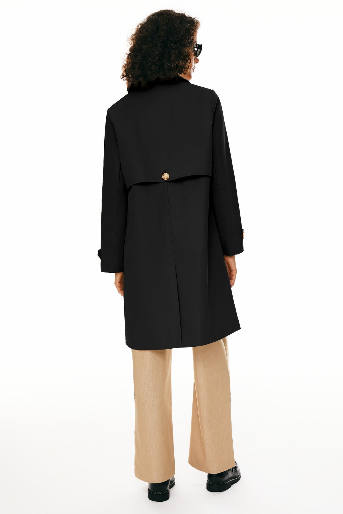 Single-Breasted Trench Coat