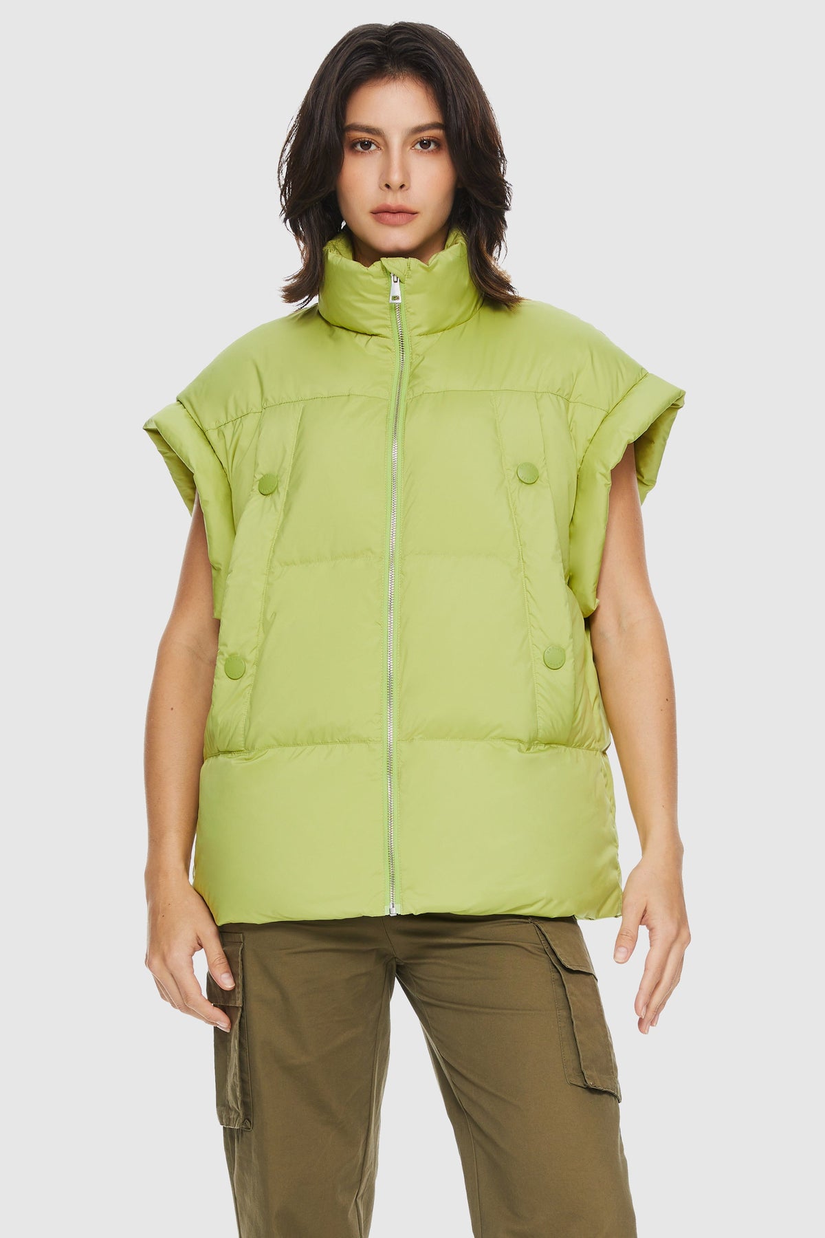 Oversized Classic Puffer Vest