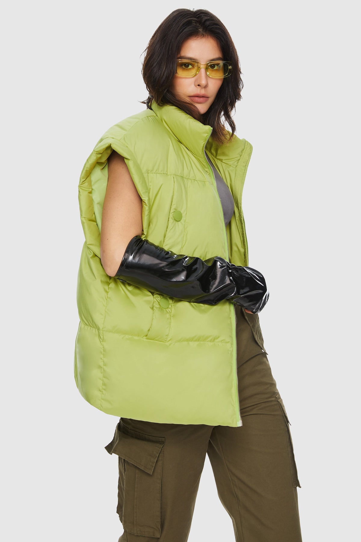 Oversized Classic Puffer Vest