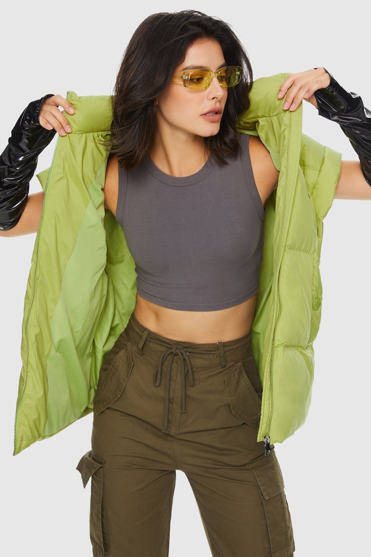 Oversized Classic Puffer Vest