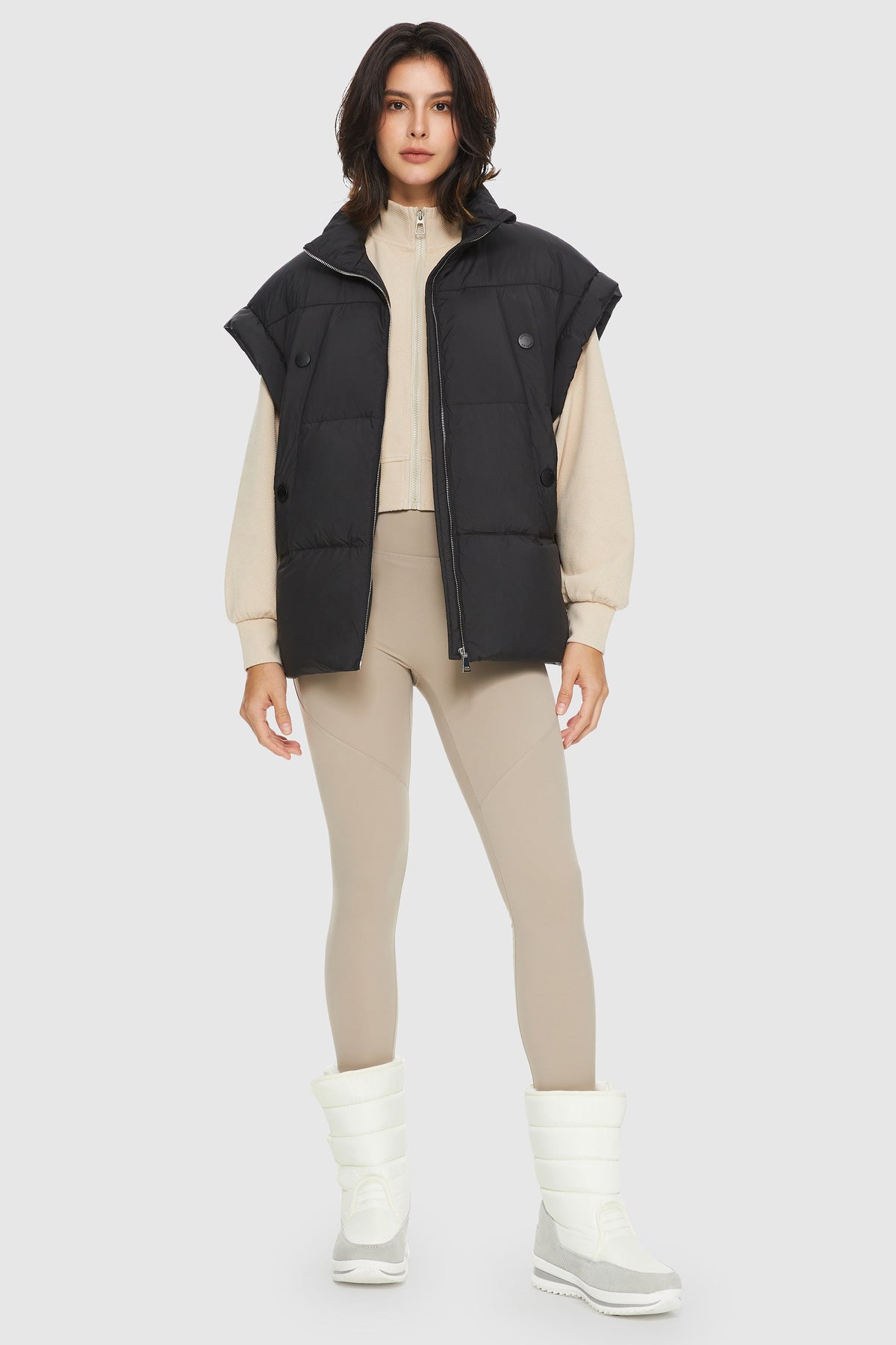 Oversized Classic Puffer Vest