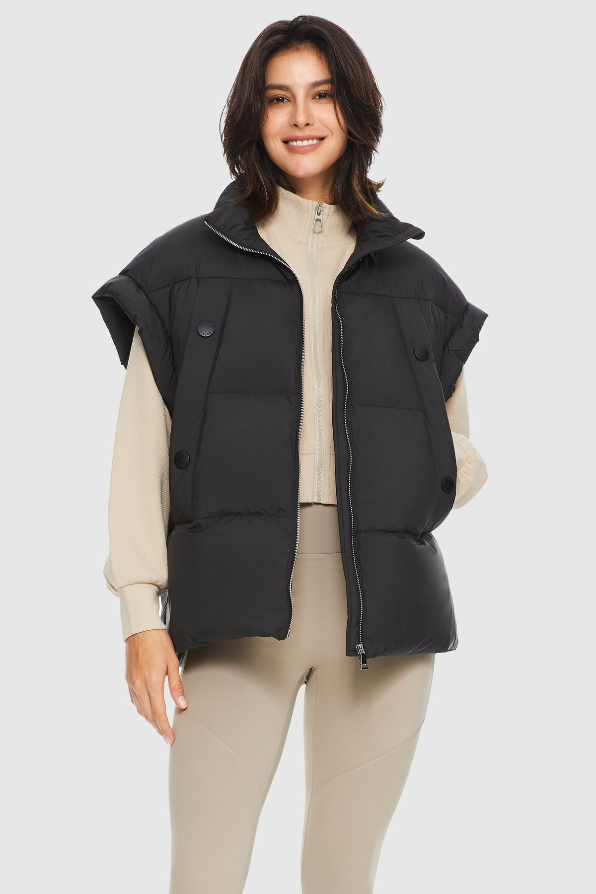 Oversized Classic Puffer Vest