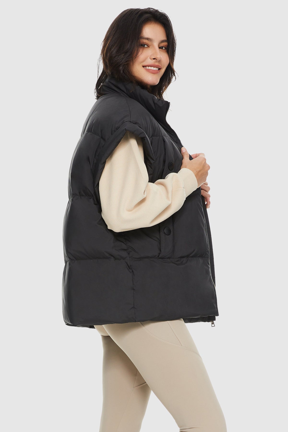 Oversized Classic Puffer Vest