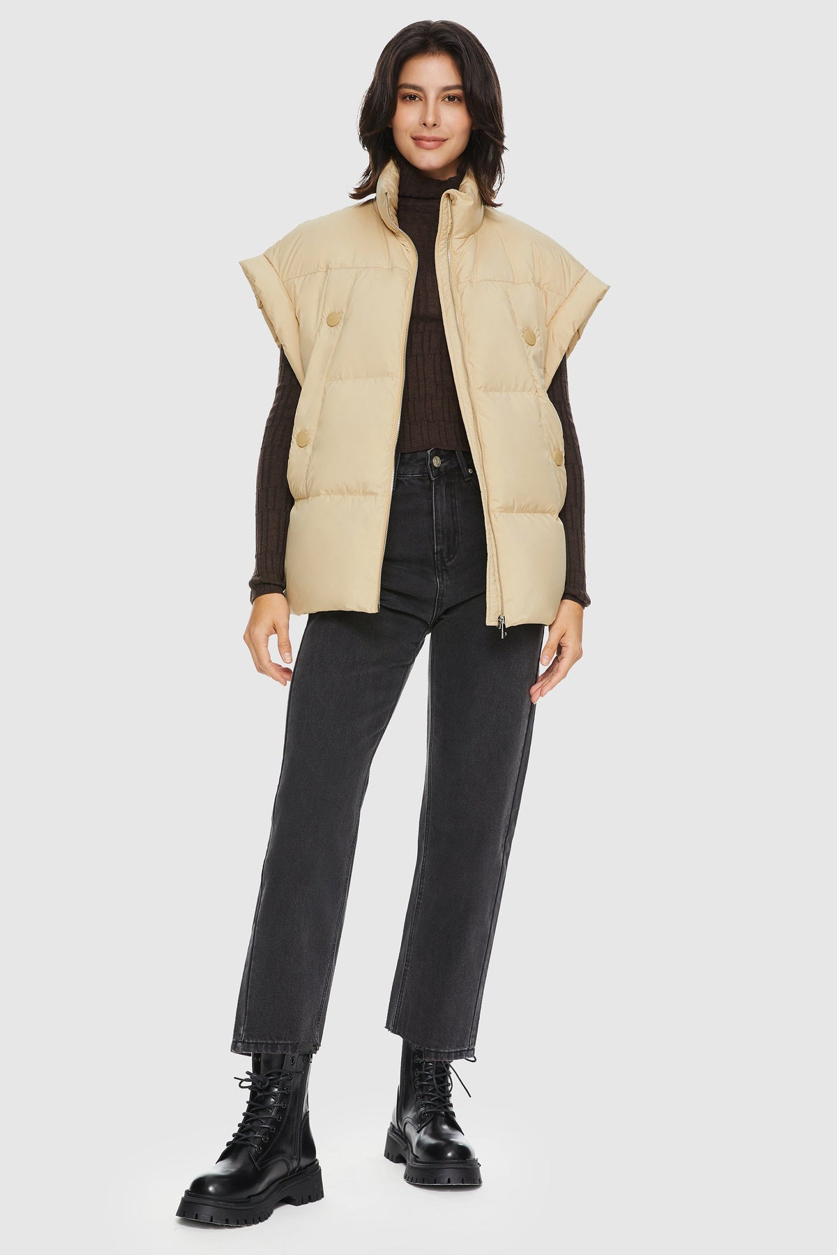 Oversized Classic Puffer Vest