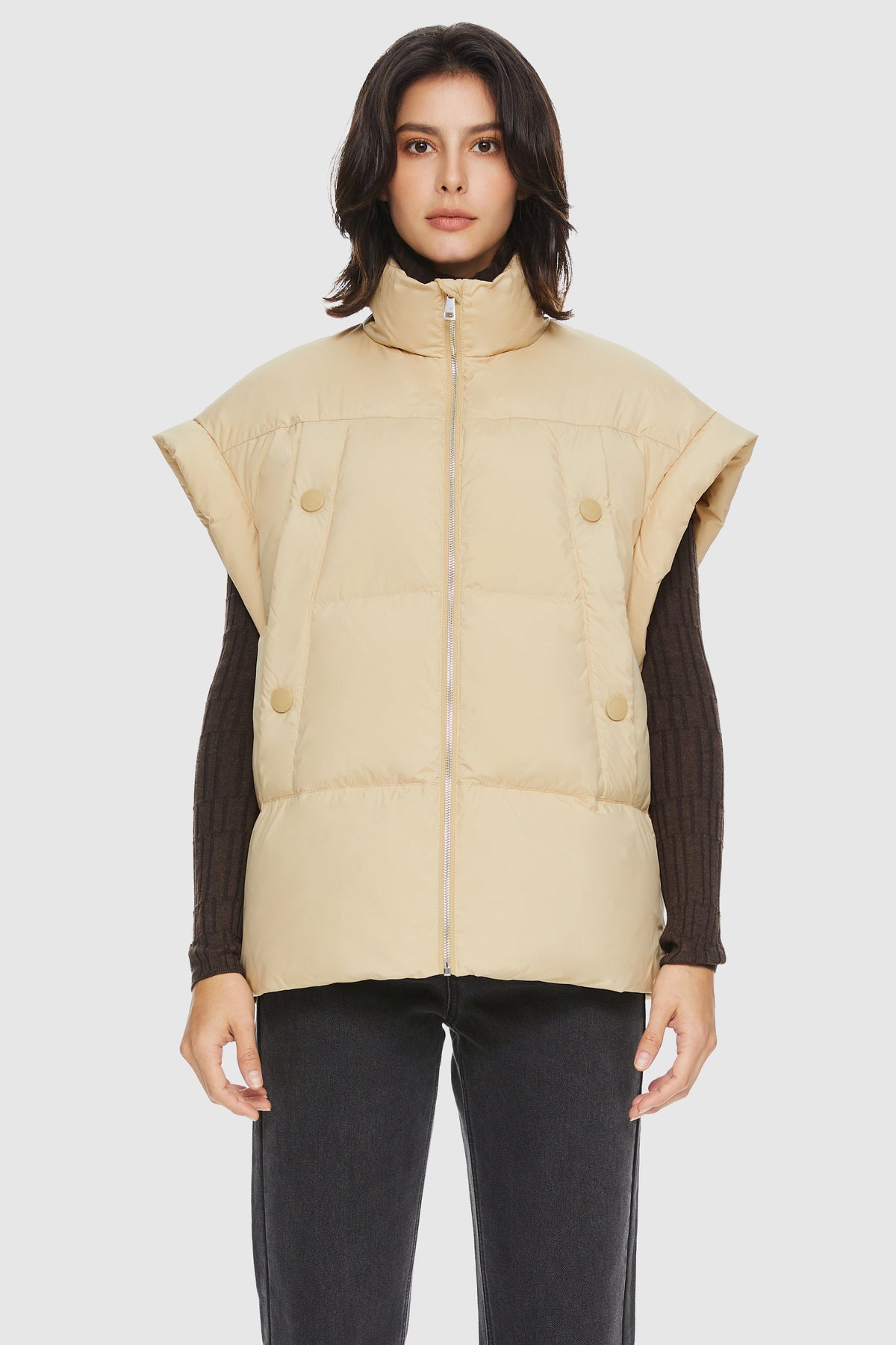 Oversized Classic Puffer Vest