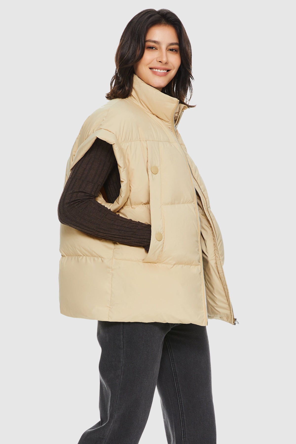 Oversized Classic Puffer Vest
