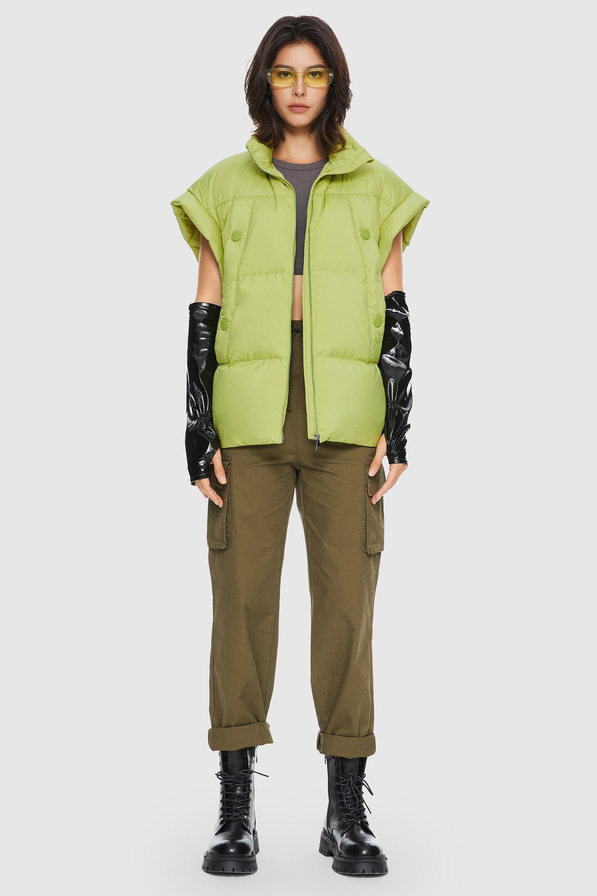 Oversized Classic Puffer Vest