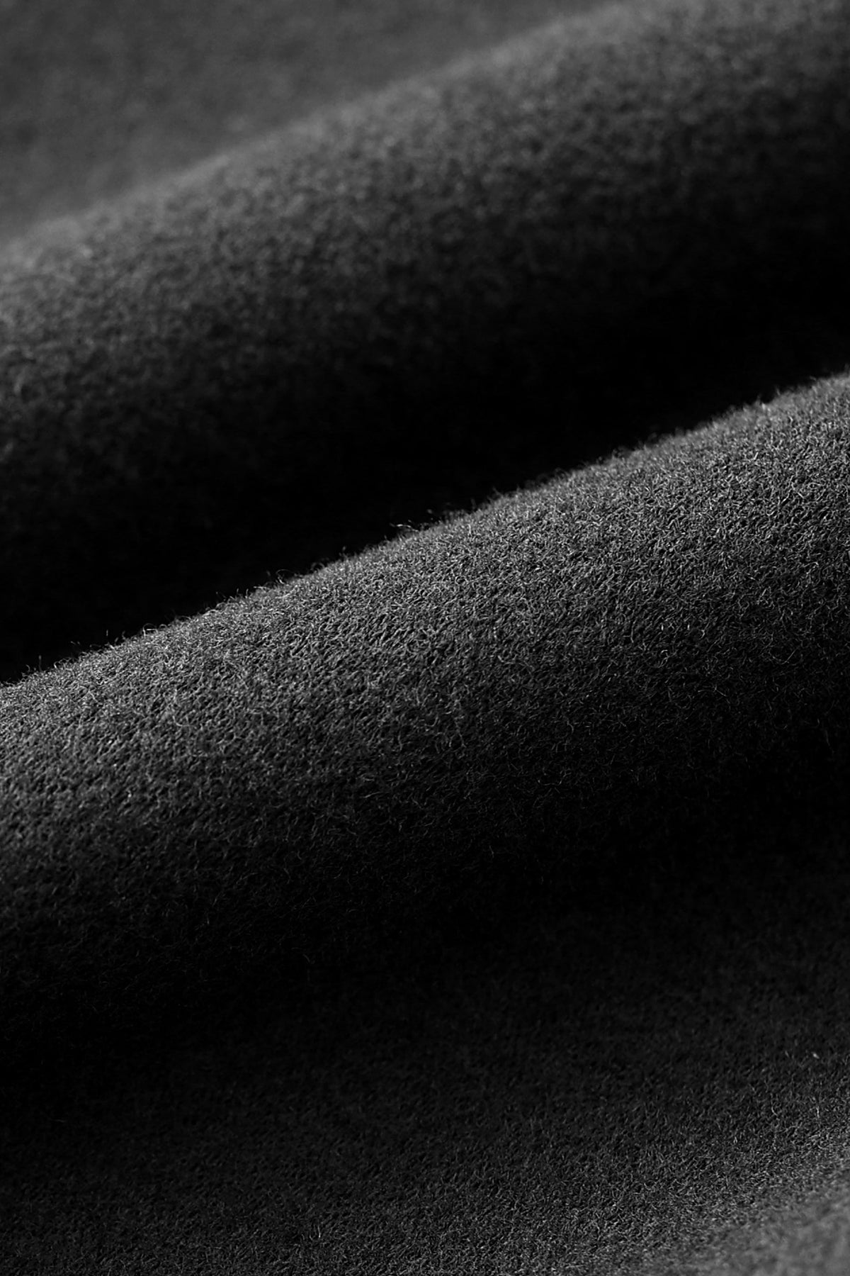 Double Breasted Pea Wool Coat