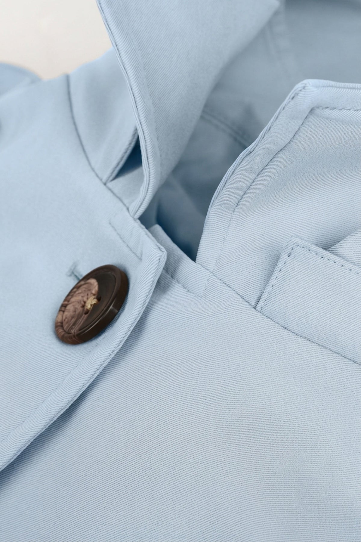 Single-Breasted Trench Coat