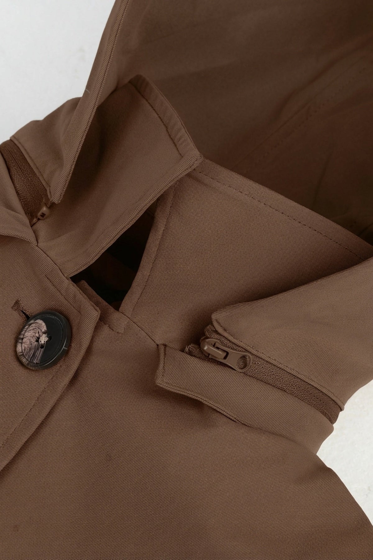 Single-Breasted Trench Coat
