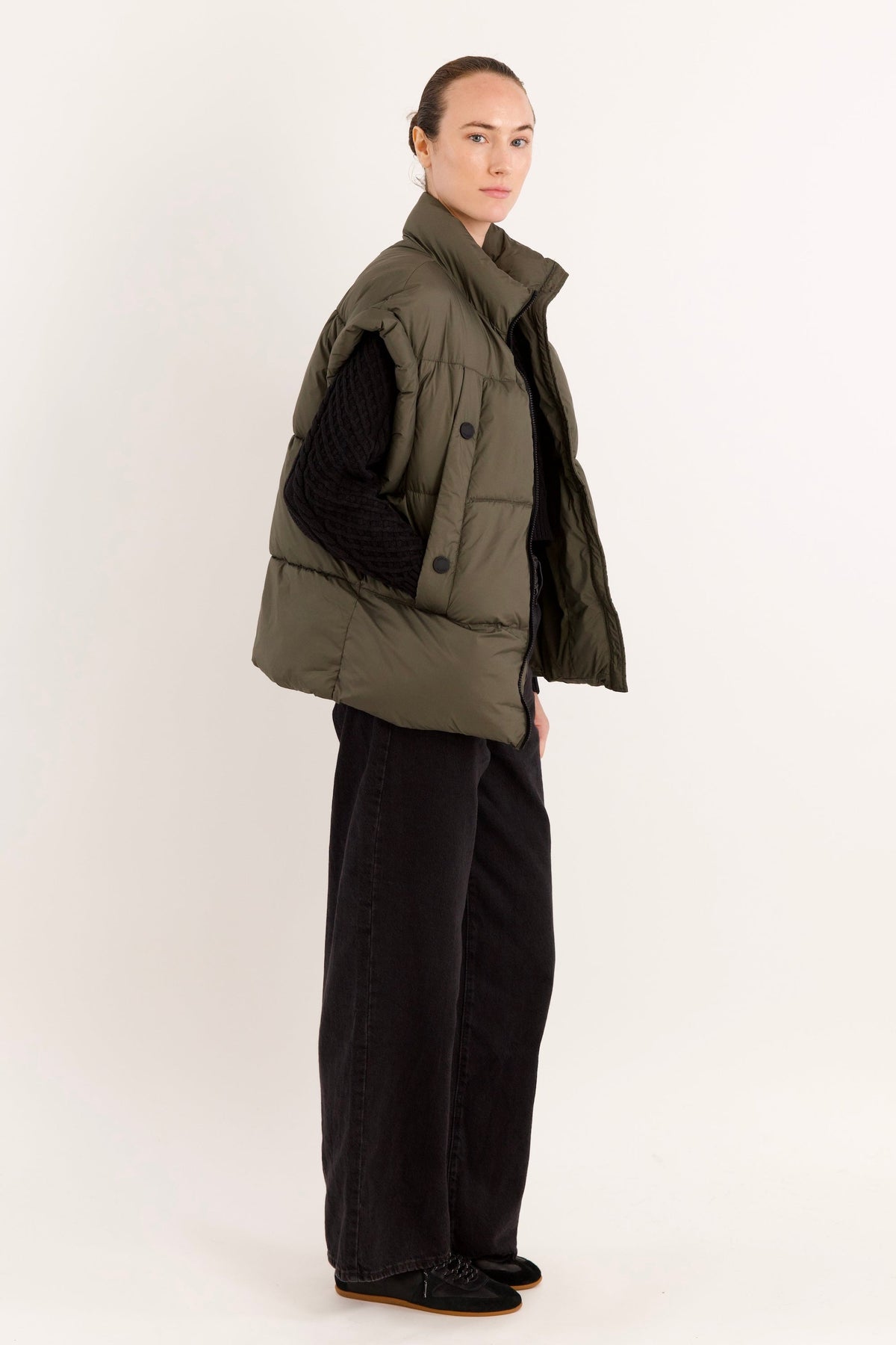 Oversized Classic Puffer Vest
