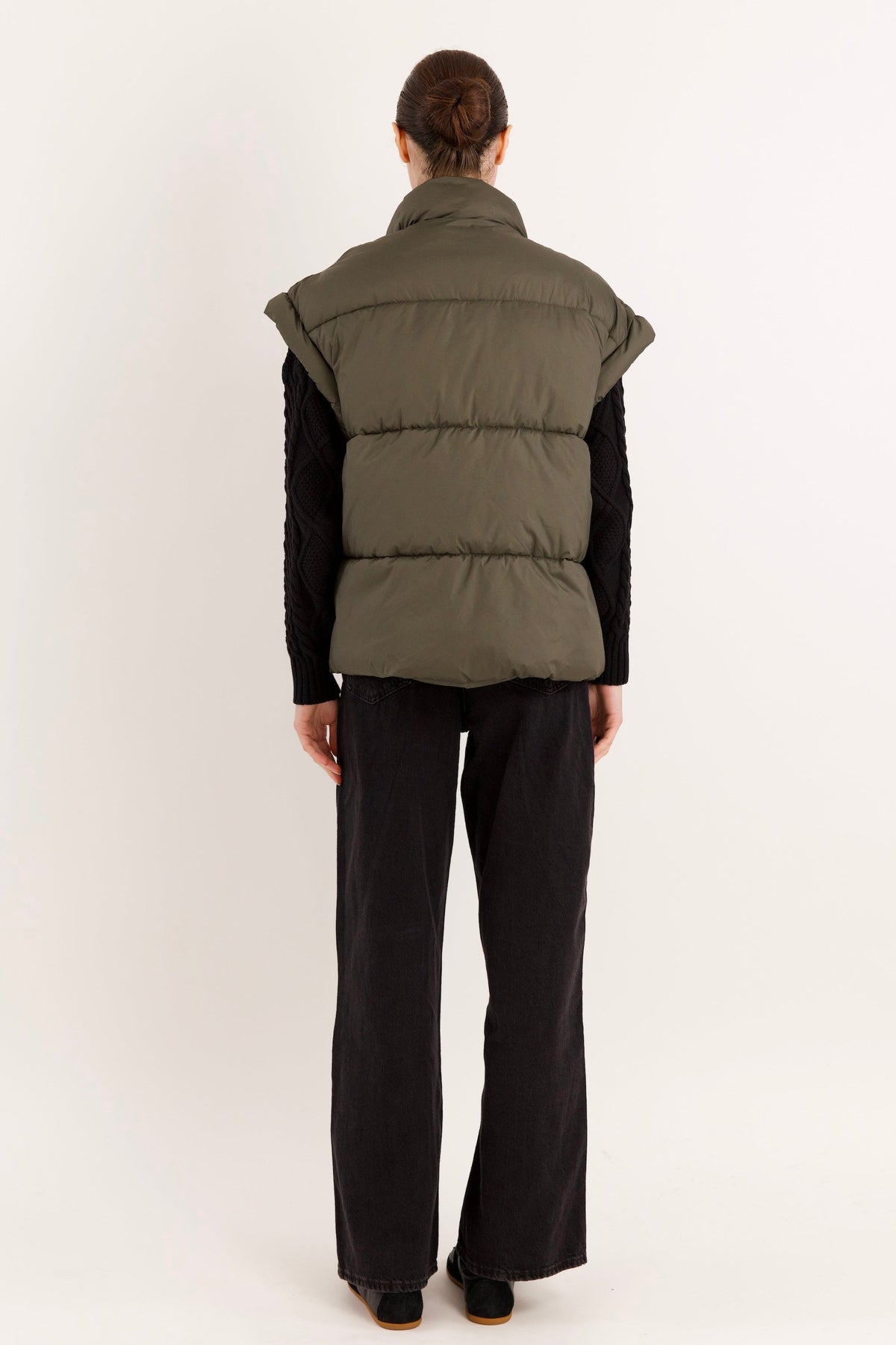 Oversized Classic Puffer Vest