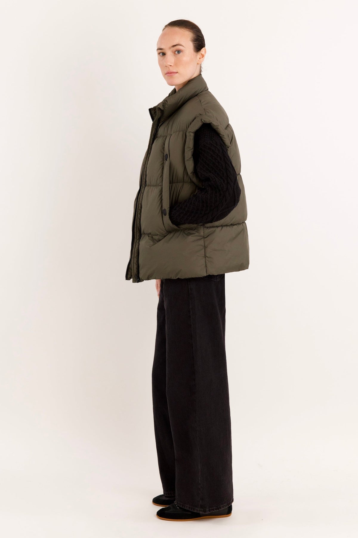 Oversized Classic Puffer Vest