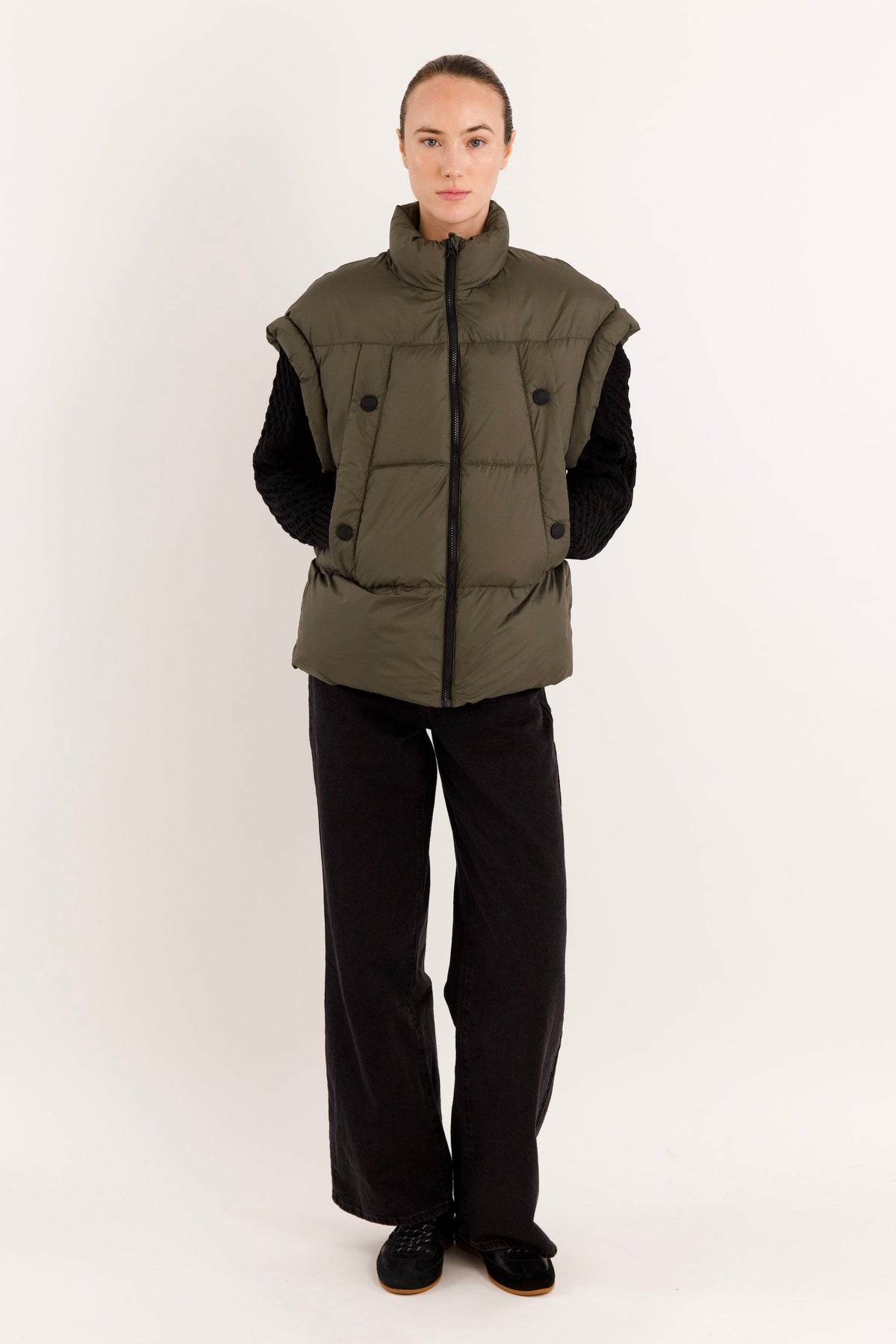 Oversized Classic Puffer Vest