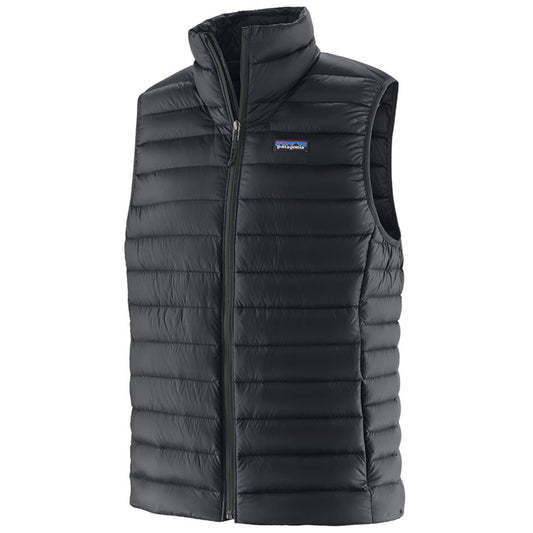 Men's Down Sweater Vest - Black