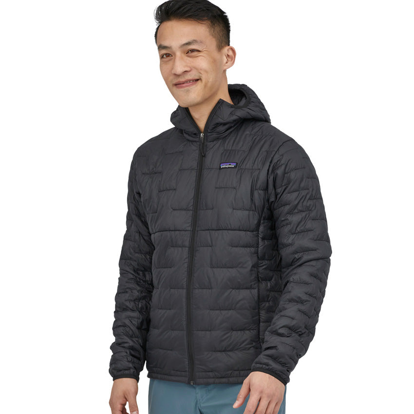 Men's Micro Puff Hoody - Black