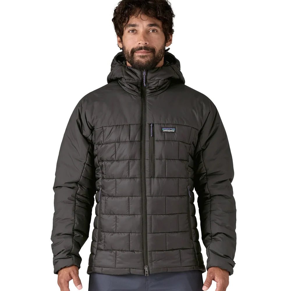 Men's Hi-Loft Nano Puff Hoody - Black